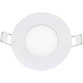 LED Hang plafondverlichting QTEC LED/3W/230V 4200K diameter 8,3 cm