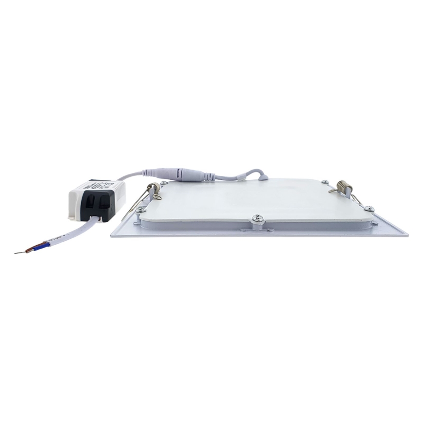LED Hang plafondverlichting QTEC LED/9W/230V 6500K 14,6x14,6 cm