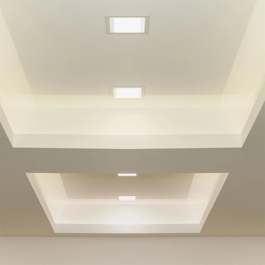LED Hang plafondverlichting SAMSUNG CHIP LED/24W/230V 4000K 29,5x29,5 cm wit