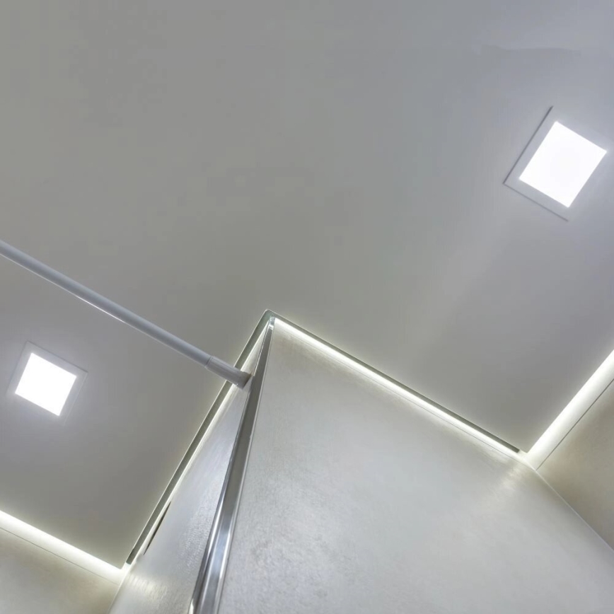 LED Hang plafondverlichting SAMSUNG CHIP LED/6W/230V 6500K 12x12 cm wit