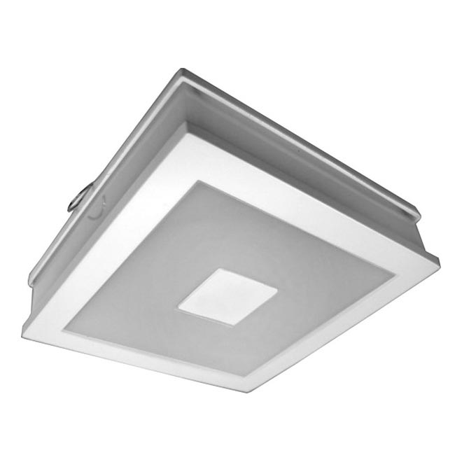 LED Hang plafondverlichting SLATER LED/12W/230V 4500K 12x12 cm