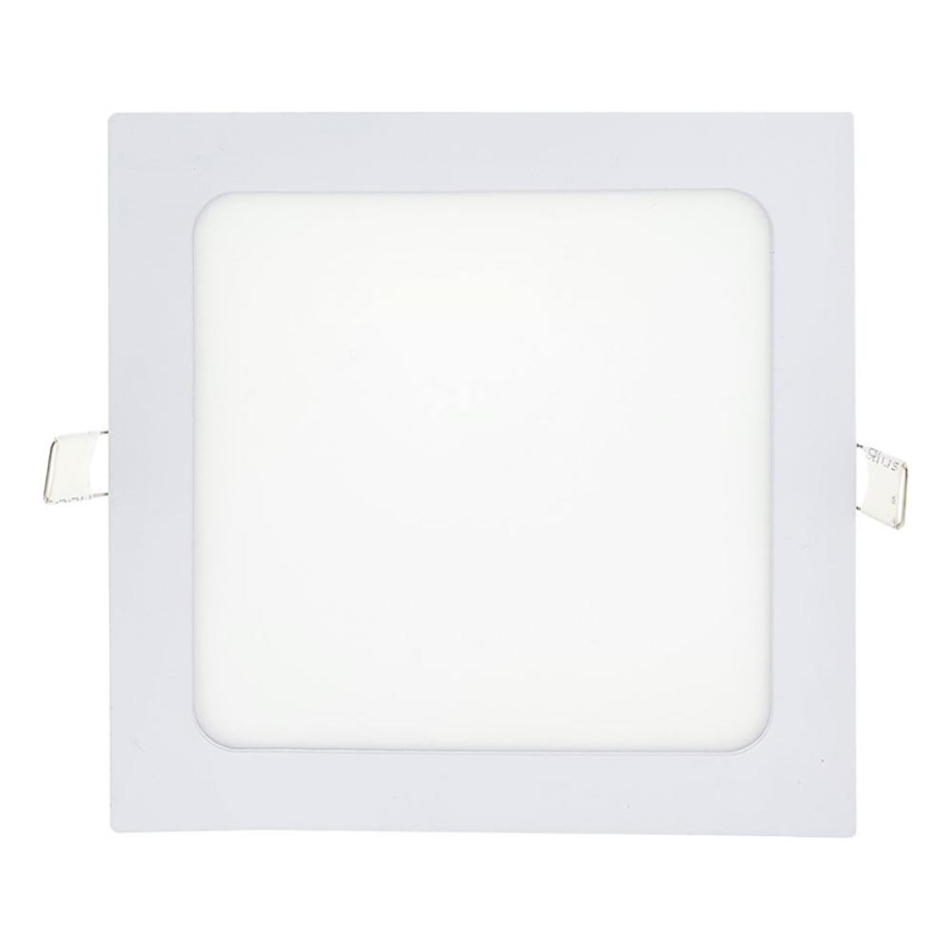 LED Hang plafondverlichting SQUARE LED/15W/230V 4200K 18,8x18,8 cm wit