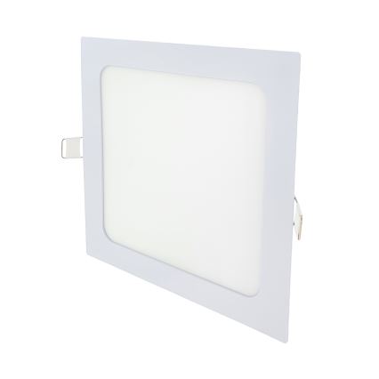 LED Hang plafondverlichting SQUARE LED/15W/230V 4200K 18,8x18,8 cm wit
