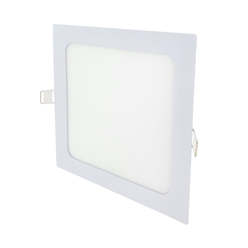 LED Hang plafondverlichting SQUARE LED/15W/230V 4200K 18,8x18,8 cm wit