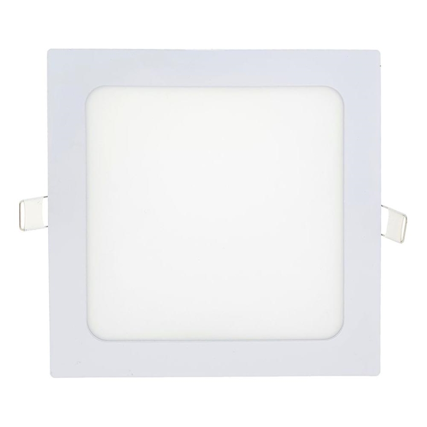 LED Hang plafondverlichting SQUARE LED/15W/230V 6500K 18,8x18,8 cm wit