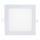 LED Hang plafondverlichting SQUARE LED/15W/230V 6500K 18,8x18,8 cm wit