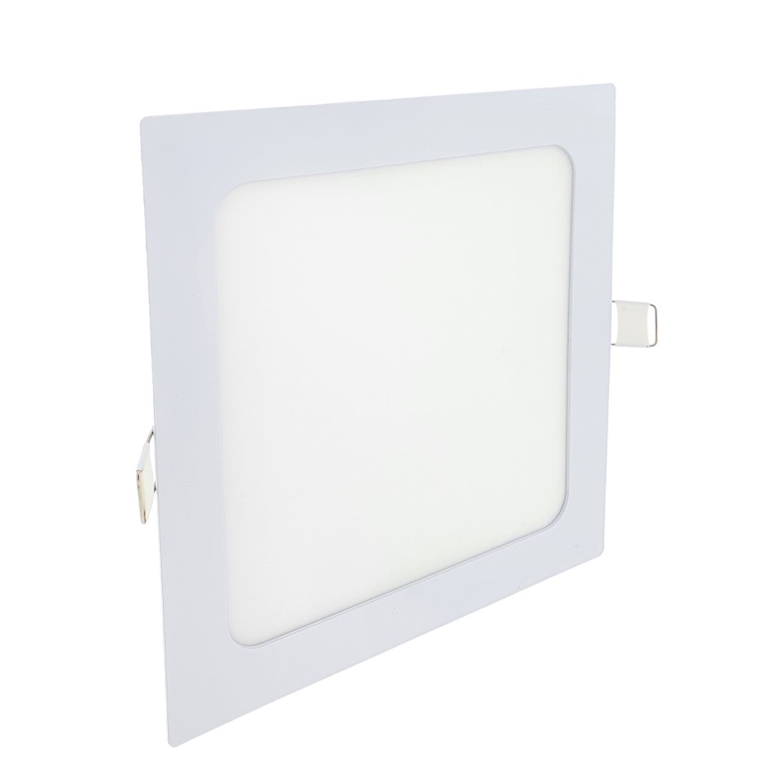 LED Hang plafondverlichting SQUARE LED/15W/230V 6500K 18,8x18,8 cm wit
