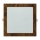 LED Hang plafondverlichting SQUARE LED/18W/230V 4200K 22x22 cm bruin