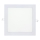 LED Hang plafondverlichting SQUARE LED/18W/230V 4200K 22x22 cm wit