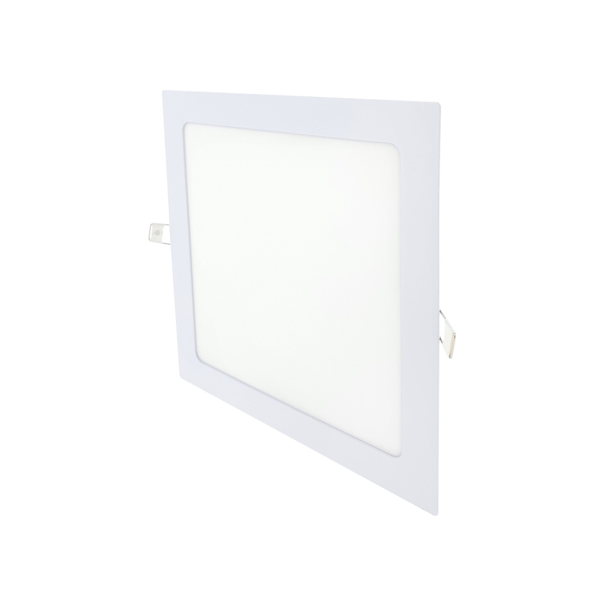 LED Hang plafondverlichting SQUARE LED/18W/230V 4200K 22x22 cm wit