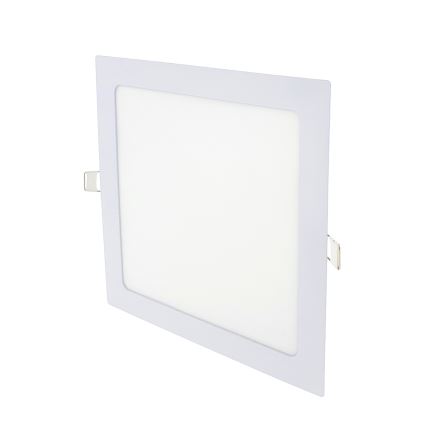 LED Hang plafondverlichting SQUARE LED/18W/230V 6500K 22x22 cm wit