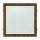 LED Hang plafondverlichting SQUARE LED/24W/230V 4200K 29,2x29,2 cm bruin