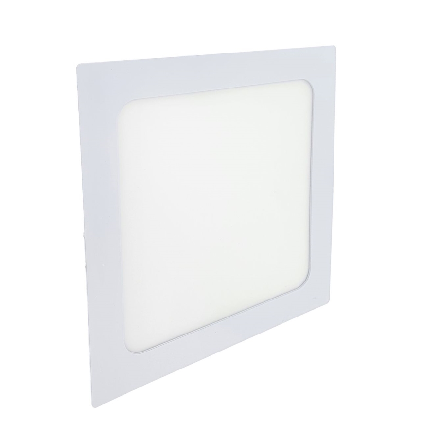 LED Hang plafondverlichting SQUARE LED/24W/230V 4200K 29,2x29,2 cm wit