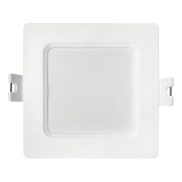 LED Hang plafondverlichting SQUARE LED/3W/230V 4000K 9x9 cm wit