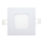 LED Hang plafondverlichting SQUARE LED/3W/230V 4200K 8,3x8,3 cm wit