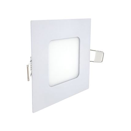 LED Hang plafondverlichting SQUARE LED/3W/230V 4200K 8,3x8,3 cm wit