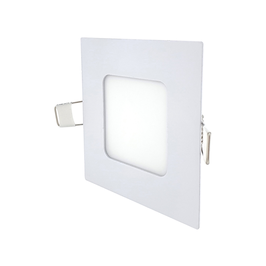 LED Hang plafondverlichting SQUARE LED/3W/230V 4200K 8,3x8,3 cm wit