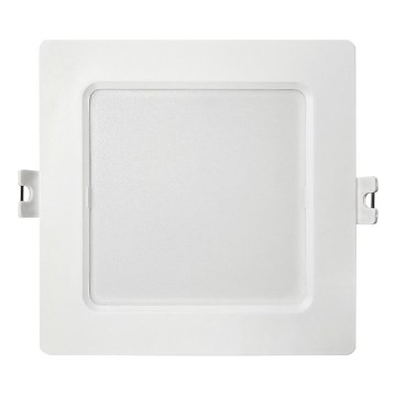 LED Hang plafondverlichting SQUARE LED/6W/230V 4000K 12x12 cm wit