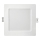 LED Hang plafondverlichting SQUARE LED/6W/230V 4000K 12x12 cm wit