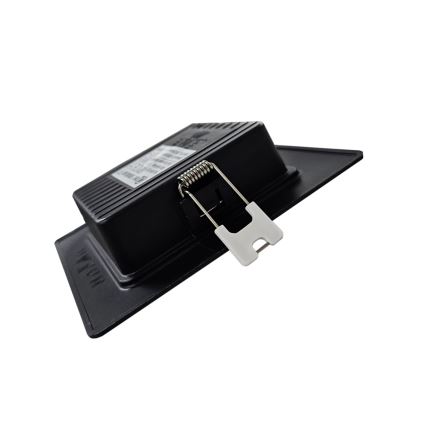LED Hang plafondverlichting SQUARE LED/6W/230V 4000K 12x12 cm zwart