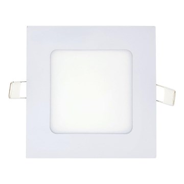 LED Hang plafondverlichting SQUARE LED/6W/230V 4200K 11,8x11,8 cm wit