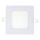LED Hang plafondverlichting SQUARE LED/6W/230V 4200K 11,8x11,8 cm wit