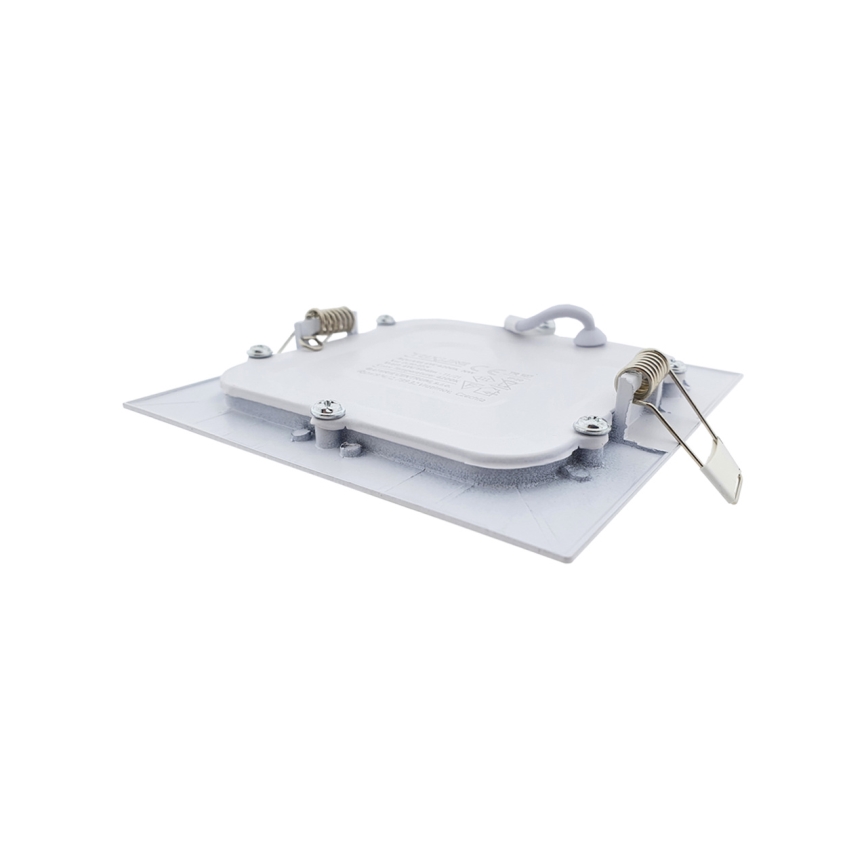 LED Hang plafondverlichting SQUARE LED/6W/230V 4200K 11,8x11,8 cm wit