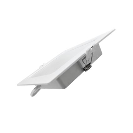 LED Hang plafondverlichting SQUARE LED/9W/230V 4000K 14,5x14,5 cm wit