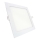 LED Hang plafondverlichting SQUARE LED/9W/230V 4200K 14,6x14,6 cm wit