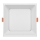 LED Hang plafondverlichting TONY LED/12W/230V 3000/4000/6500K 12x12 cm wit