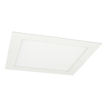LED Hang plafondverlichting VEGA LED/18W/230V 2900/3900/5800K 22,5x22,5 cm wit
