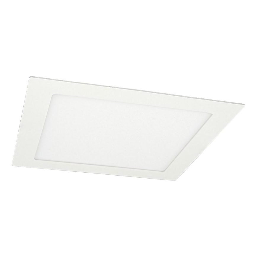 LED Hang plafondverlichting VEGA LED/18W/230V 2900/3900/5800K 22,5x22,5 cm wit