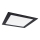 LED Hang plafondverlichting VEGA LED/18W/230V 2900/3900/5800K 22,5x22,5 cm zwart