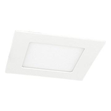 LED Hang plafondverlichting VEGA LED/6W/230V 2900/3900/5800K 12,5x12,5 cm wit