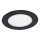 LED Hang plafondverlichting VEGA LED/6W/230V 2900/3900/5800K diameter 12,5 cm zwart