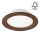 LED Hang plafondverlichting WOODY SPOT LED/16,5W/230V 4000K kers ø 18,5 cm