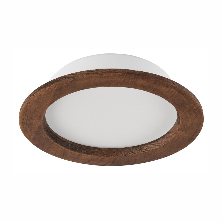 LED Hang plafondverlichting WOODY SPOT LED/16,5W/230V 4000K kers ø 18,5 cm