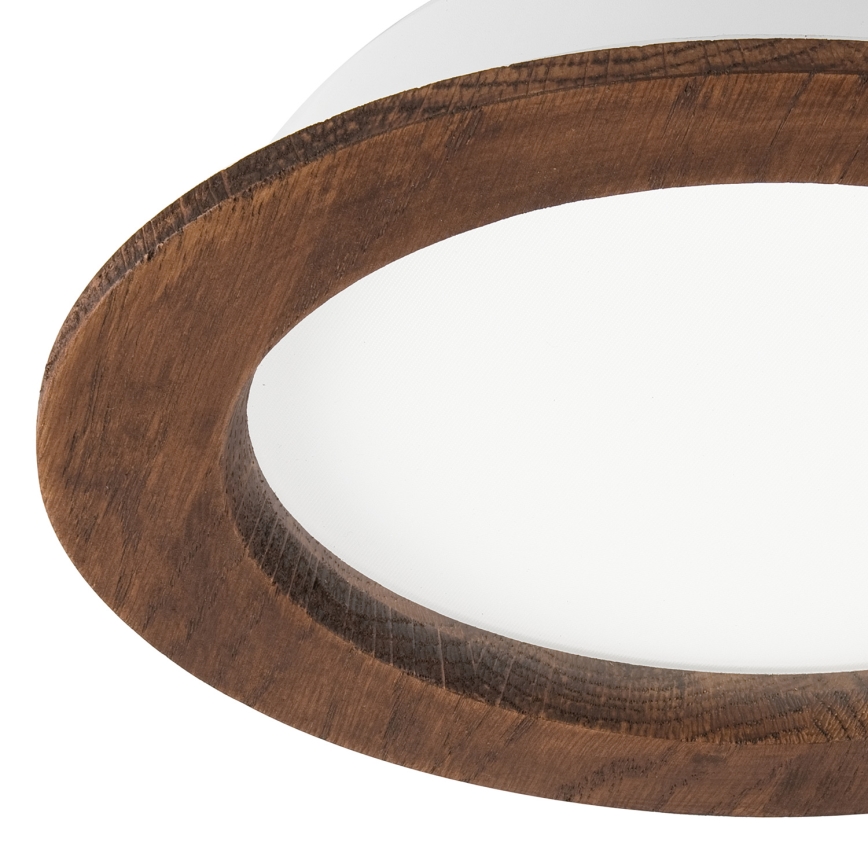 LED Hang plafondverlichting WOODY SPOT LED/16,5W/230V 4000K kers ø 18,5 cm