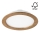 LED Hang plafondverlichting WOODY SPOT LED/23,5W/230V 4000K walnoot ø 23,5 cm