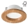 LED Hang plafondverlichting WOODY SPOT LED/5,5W/230V 4000K eiken ø 10 cm