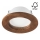 LED Hang plafondverlichting WOODY SPOT LED/5,5W/230V 4000K kers ø 10 cm