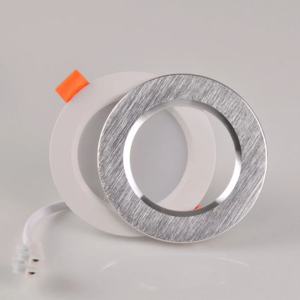 LED Hang plafondverlichting ZOE LED/4,8W/230V zilver