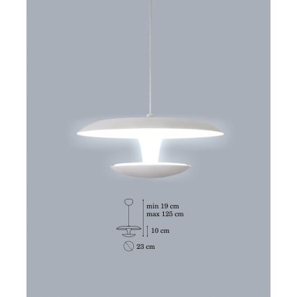 LED Hanglamp aan draad FLY LED 1xLED/15W/230V