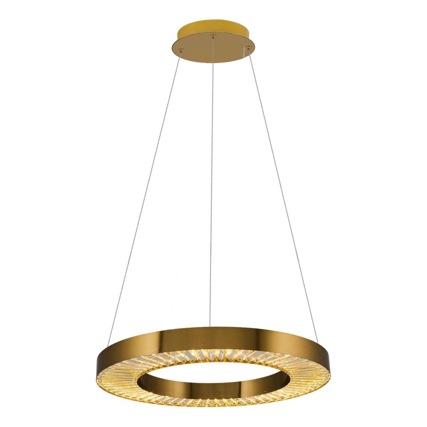 LED Hanglamp aan draad JESI LED/35W/230V 3000K Ø 60 cm brons