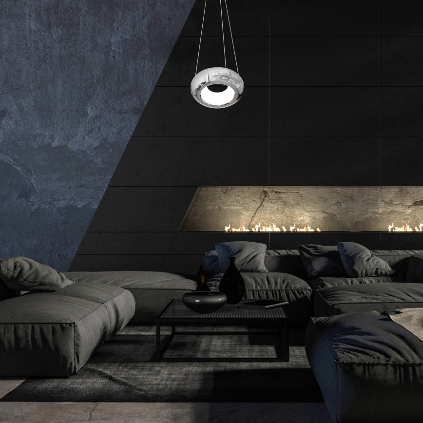 LED Hanglamp aan draad MERCURIO 1xLED/12W/230V