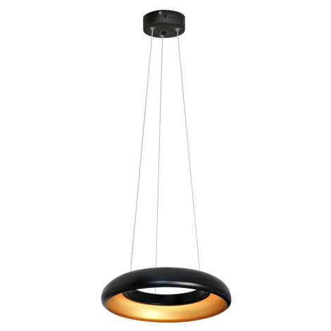 LED Hanglamp aan draad RONDO LED/12W/230V zwart