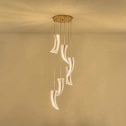 LED Hanglamp aan een koord 6xLED/10W/230V 3000K