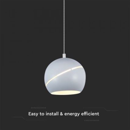 LED Hanglamp aan een koord aanraken LED/8,5W/230V 3000K wit