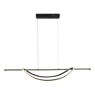 LED Hanglamp aan een koord AMBAR LED/35W/230V zwart