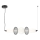 LED Hanglamp aan een koord ARAME LED/32W/230V zwart